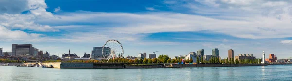 Panorama Cityscape Montreal Sunny Day Quebec Canada — Stock fotografie