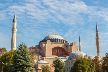 Ayasofya'nın İstanbul ' da bir güzel yaz günü içinde