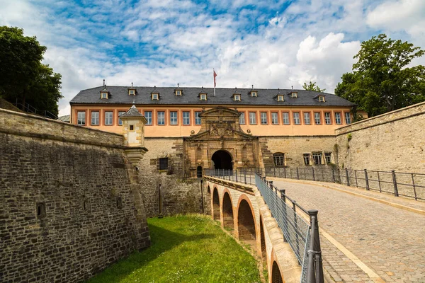 Festung Petersberg Erfurt Einem Schönen Sommertag Deutschland — Stockfoto