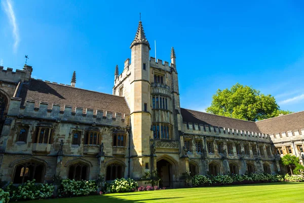 Magdalen College Oxford University Oxford Oxfordshire Anglie Velká Británie — Stock fotografie
