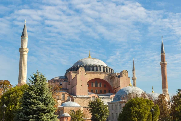 Hagia Sophia Istambul Turquia Belo Dia Verão — Fotografia de Stock