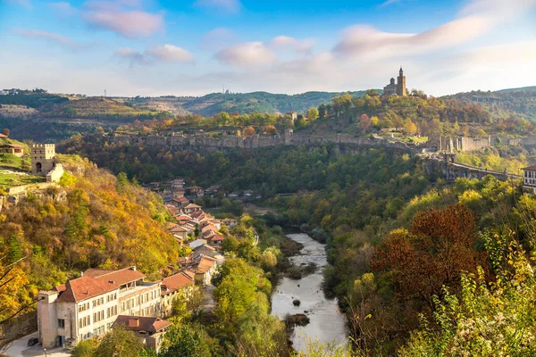 Tsarevets Fortress Veliko Tarnovo Beautiful Summer Day Bulgaria — Stock Photo, Image