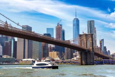 New York 'taki Brooklyn Köprüsü, New York, ABD