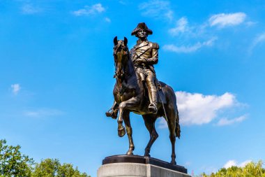 George Washington Heykeli Boston, Massachusetts, ABD