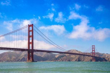 San Francisco 'daki Golden Gate Köprüsü, Kaliforniya, ABD