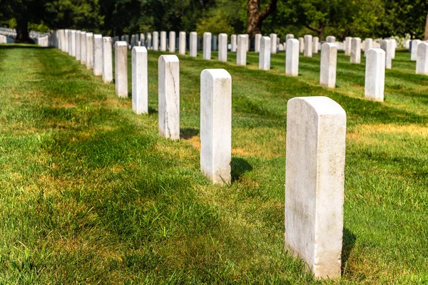 Арлингтонское Национальное Кладбище Вашингтоне Сша — стоковое фото