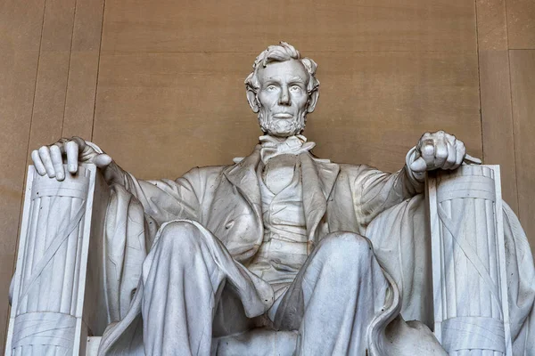 Abraham Lincoln Statue Lincoln Memorial Washington Usa — Stockfoto