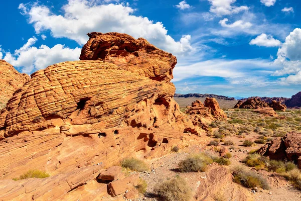 Valley Fire State Park Sunny Day Nevada Usa — Stock Photo, Image