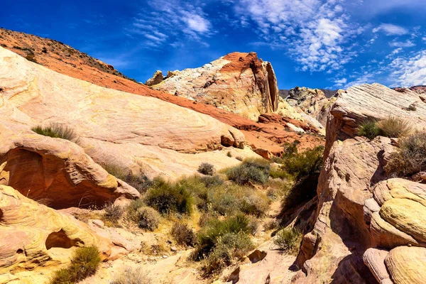 Valley Fire State Park Día Soleado Nevada — Foto de Stock