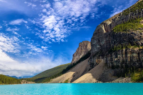 Lake Moraine Banff National Park Canada — Stockfoto