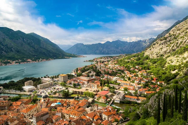 Kotor Einem Schönen Sommertag Montenegro — Stockfoto