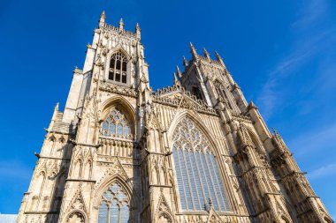 York 'taki Katedral York Papazı Kuzey Yorkshire' da güzel bir yaz günü, İngiltere, Birleşik Krallık