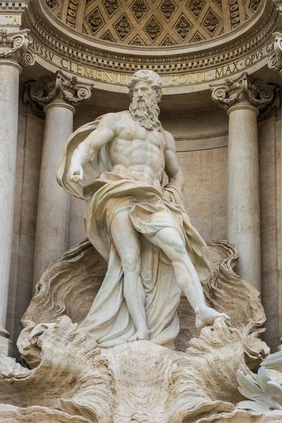 Fountain Trevi Rome Italy Summer Day — Stock Photo, Image