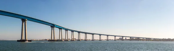 San Diego Kaliforniya Daki Coronado Köprüsü Panoraması Abd — Stok fotoğraf
