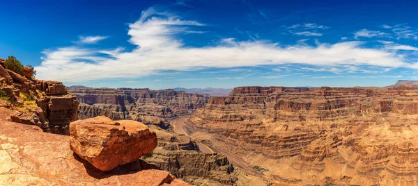 Panorama Guano Point Grand Canyon West Rim Sundayアメリカ合衆国 アメリカ — ストック写真