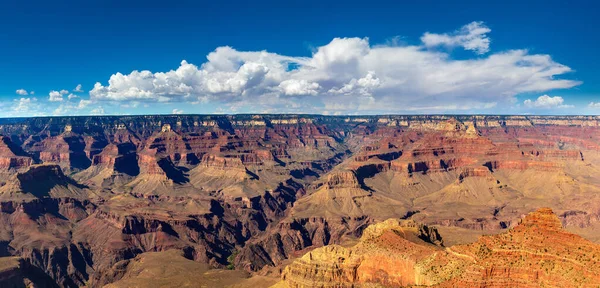 Panorama Van Grand Canyon National Park Een Zonnige Dag Arizona — Stockfoto