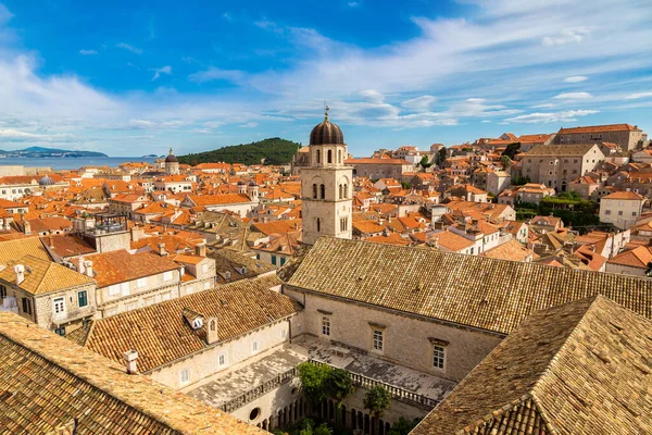 Ciudad Vieja Dubrovnik Hermoso Día Verano Croacia — Foto de Stock