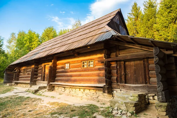 Museo Arquitectura Nacional Pirogovo Hermoso Día Verano Kiev Ucrania — Foto de Stock