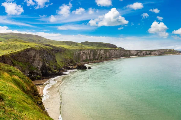 Carrick Rede Causeway Coast Route Par Une Belle Journée Été — Photo