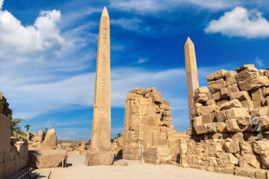 Karnak temple in a sunny day, Luxor, Egypt