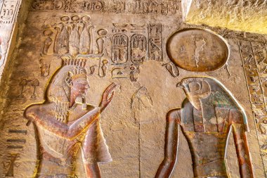 Tomb of pharaoh Rameses III in Valley of the Kings, Luxor, Egypt