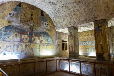 Tomb of pharaohs Tausert and Setnakht in Valley of the Kings, Luxor, Egypt