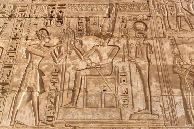 Luxor 'daki Medinet Habu tapınağı, Kral Vadisi, Mısır