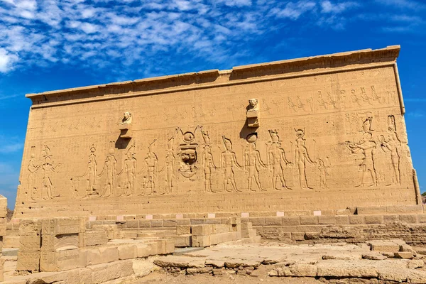Dendera Temple Sunny Day Luxor Egypt — Foto de Stock