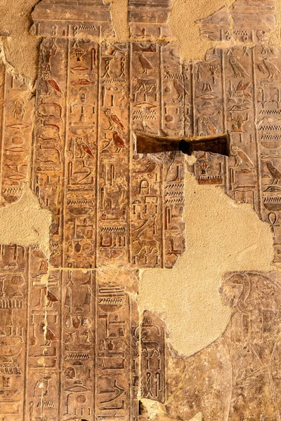 Templo Rainha Hatshepsut Vale Dos Reis Egito — Fotografia de Stock