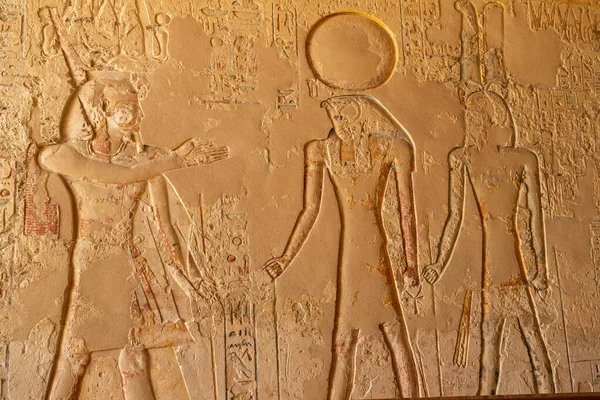 Tomb Pharaohs Rameses Valley Kings Luxor Egypt — Fotografia de Stock