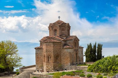 Ohri Jovan Kaneo kilisede bir güzel yaz günü, Makedonya Cumhuriyeti