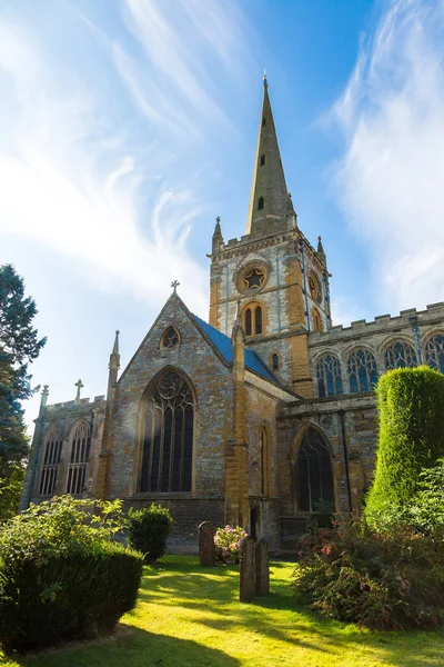 Holy Trinity Church Stratford Avon Beautiful Summer Day England United — Stock Photo, Image