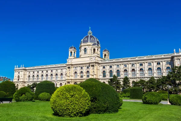 Naturhistorisches Museum Naturhistoriska Museet Wien Vacker Sommardag — Stockfoto