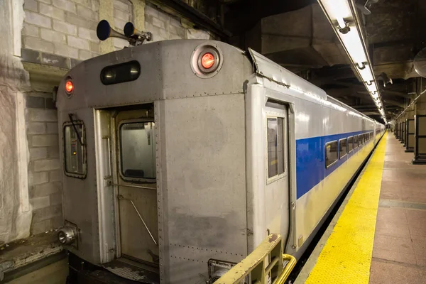 Tunnelbanevagn Station New York City Usa — Stockfoto