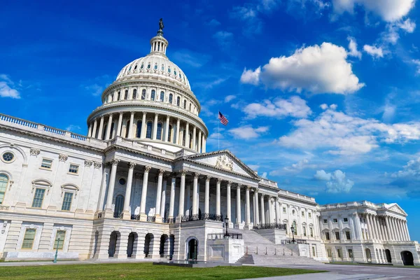 United States Capitol Building Summer Day Washington Usa — Stock Photo, Image