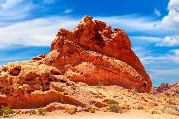 Seven Sisters Rocks Valley Fire State Park Sunny Day Nevada — Stock Photo, Image