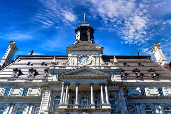 Montreal City Hall Montreal Een Zonnige Dag Quebec Canada — Stockfoto