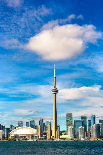 Panoramic View Toronto Cityscape Sunny Day Ontario Canada — Stock Photo, Image