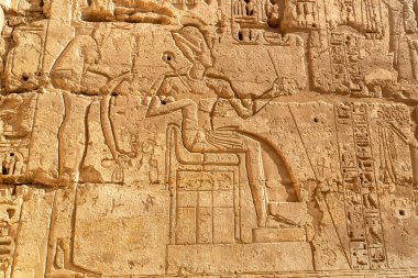 Luxor 'daki Medinet Habu tapınağı, Kral Vadisi, Mısır