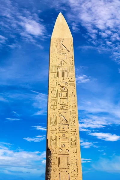 Karnak Temple Sunny Day Luxor Egypt — Stockfoto