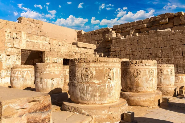 Temple Medinet Habu Louxor Vallée Roi Egypte — Photo