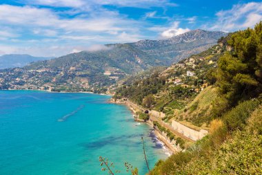 Azure Sahil güzel yaz gün, İtalya