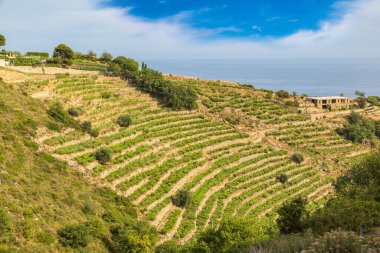 Azure Sahil güzel yaz gün, İtalya