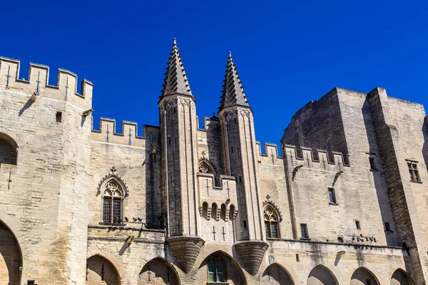 Papal Palace Avignon Beautiful Summer Day France — Stock Photo, Image