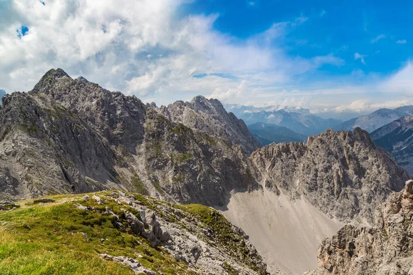 Висока Гора Альпах Один Прекрасний Літній День — стокове фото