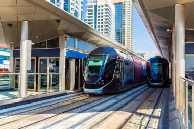 Dubai 'de yeni modern tramvay, Birleşik Arap Emirlikleri