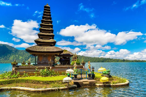 Pura Ulun Danu Beratan Bedugul Templom Balin Indonéziában — Stock Fotó