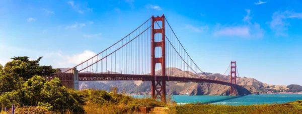 Panorama Golden Gate Bridge San Francisco Californie Usa — Photo