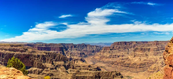 Panorama Guano Point Grand Canyon West Rim Sundayアメリカ合衆国 アメリカ — ストック写真
