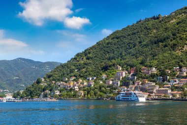 Lake Como İtalya güzel yaz gün